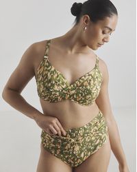 MAGISCULPT - Twist Front Plunge Bikini Top - Lyst