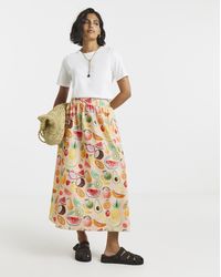 Twisted Wunder - Fruit Print Maxi Skirt - Lyst