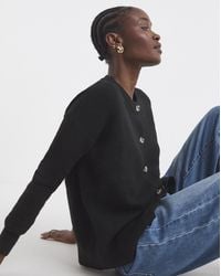 Simply Be - Crew Neck Cardigan - Lyst