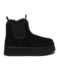 EVER AU - Shoveler Platform Boots - Lyst