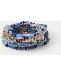 Accessorize - Bead Stretch Bracelets - Lyst