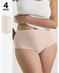 Pretty Secrets - 4 Pack Value Full Fit Briefs - Lyst