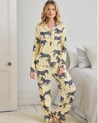Chelsea Peers - Classic Long Button Up Set - Lyst