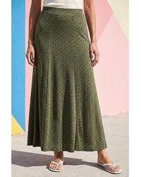 Roman - Roman Polka Dot Midi Skirt - Lyst