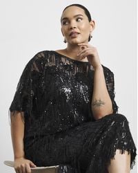 Joanna Hope - Tassle Sequin Top - Lyst