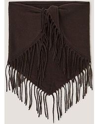 Monsoon - Beatrice Knit Triangle Scarf - Lyst