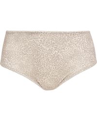 Goddess - Kayla Printed Full Fit Briefs - Lyst