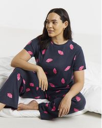 Pretty Secrets - Back To Basics Pj Set - Lyst