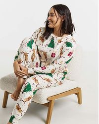 Pretty Secrets - Cat Soft Knit Lounge Set - Lyst