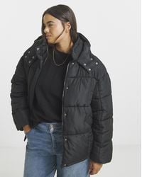 Simply Be - Padded Short Coat - Lyst