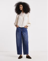Simply Be - Cropped Tapered Jeans - Lyst