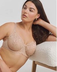Pretty Secrets - Ivy Lace Full Cup Wired Bra - Lyst