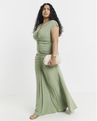 Simply Be - Ruched Bridesmaid Dress - Lyst