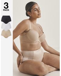 MAGISCULPT - 3 Pk Midi Firm Control Briefs - Lyst