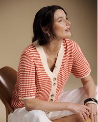 Julipa - Short Sleeve Cardigan - Lyst