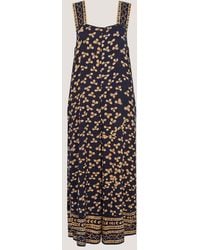 Monsoon - Clover Print Culotte Jumpsuit - Lyst