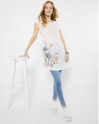 Joe Browns - Jb Spring Meadow Embroidered Tunic Top - Lyst