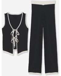 Simply Be - Waistcoat And Trouser Co-Ord - Lyst
