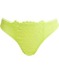 Figleaves - Harper Geometric Lace Thong - Lyst