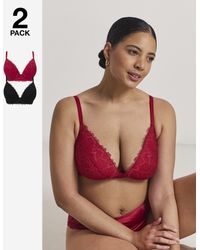Pretty Secrets - 2 Pack Willow Bralette - Lyst