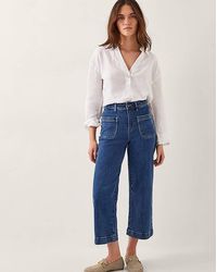 Monsoon - Arlo Regular Crop Jeans - Lyst
