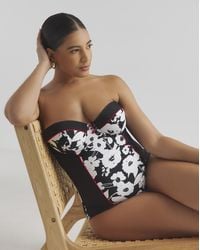 Joe Browns - Mono Print Wired Swimsuit - Lyst