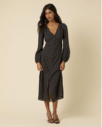 Nobody's Child - Kennedy Spot Midi Dress - Lyst