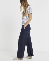 Simply Be - Jersey Wide Leg Trouser - Lyst
