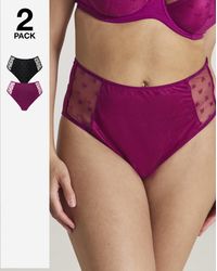Pretty Secrets - 2 Pack Hannah Bow Briefs - Lyst