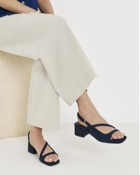 JD Williams - Crossover Slingback Sandals Wide - Lyst