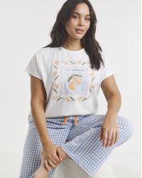 Simply Be - Print Cotton Pyjama Set - Lyst