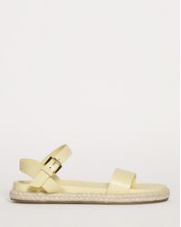 JD Williams - Leather Ankle Strap Espadrille Eee Fit - Lyst