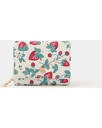 Accessorize - Strawberry Tri-Fold Purse - Lyst