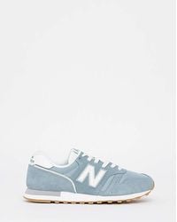 New Balance - 373 Suede Trainers - Lyst