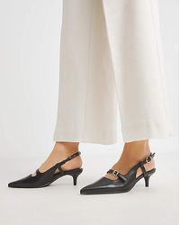 JD Williams - Pointed Slingback Shoes Ex Wide - Lyst