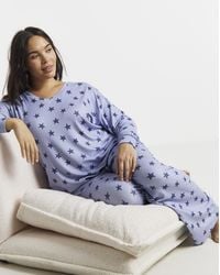 Pretty Secrets - Star Soft Knit Lounge Set - Lyst