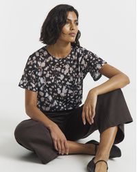 Simply Be - Mesh Relaxed Fit T-Shirt - Lyst