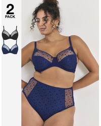 Pretty Secrets - 2 Pack Hannah Full Cup Bras - Lyst