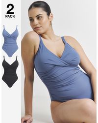 MAGISCULPT - 2 Pack Plunge Swimsuits - Lyst
