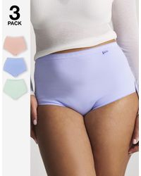 Slimma - 3 Pack Full Briefs - Lyst