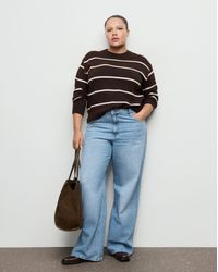Mango - High-Rise Wide Leg Jean - Lyst