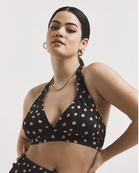 JD Williams - Value Halterneck Bikini Top - Lyst