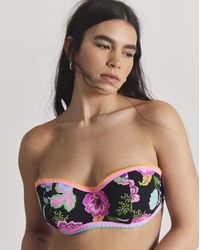 Figleaves - Bandeau Underwired Bikini Top - Lyst