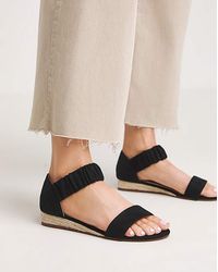 JD Williams - Twin Strap Espadrille Sandal E Fit - Lyst