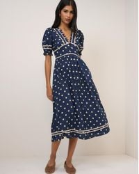 Nobody's Child - Nc Saffy Midi Dress - Lyst