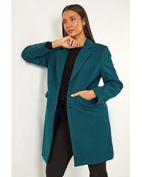 Roman - Roman Tailored Single Breasted Coat - Lyst