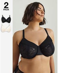 Pretty Secrets - 2 Pack Willow Bras - Lyst