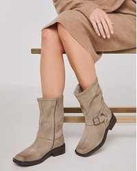 Simply Be - Harness Buckle Boot Ex Wide - Lyst