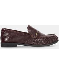 Dune - Grisella Leather Loafer - Lyst