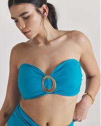 MAGISCULPT - Bandeau Hardware Bikini Top - Lyst